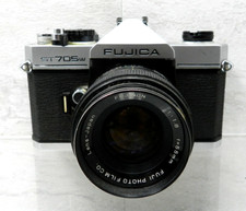 Fujica ST-705 W FUJI 55mm 1:1.8 W FUJINON Lens Vintage Works FOR PARTS/REPAIR