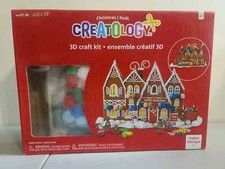 Creatology 3D Wood Craft Kit Santa's Workshop at the North Pole NEW