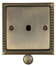 G&H Roped Antique Brass MABB Light Switches, Plug Sockets, Dimmers, USB, Toggles