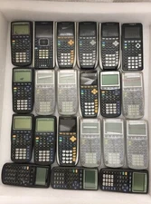 LOT OF 21 Texas Instruments TI-84 Plus C Silver Edition  TI-83 PLUS SE & MORE