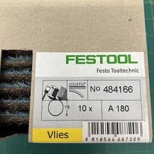 4.5'' ( 115mm )Festool Abrasive A180 Vli D4.5" 10x