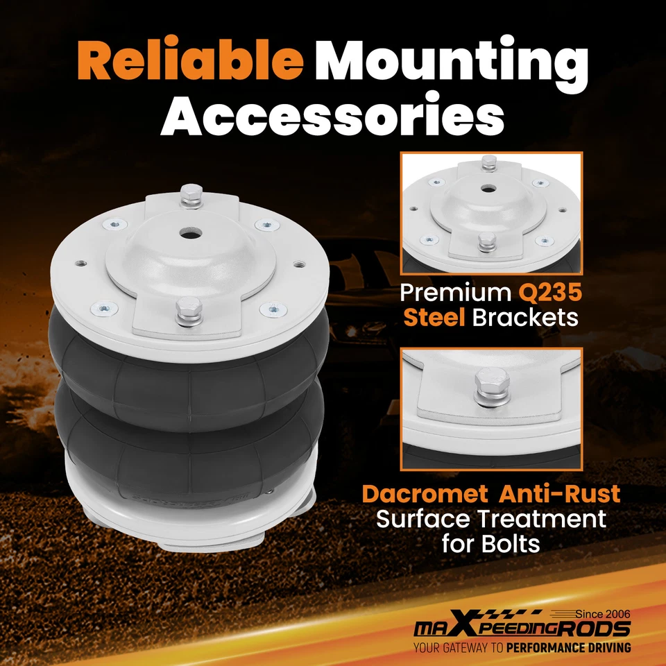 Kit Sospensioni Pneumatiche con compressore for Fiat Ducato 1994-2024 4000KG - Image 4 of 4