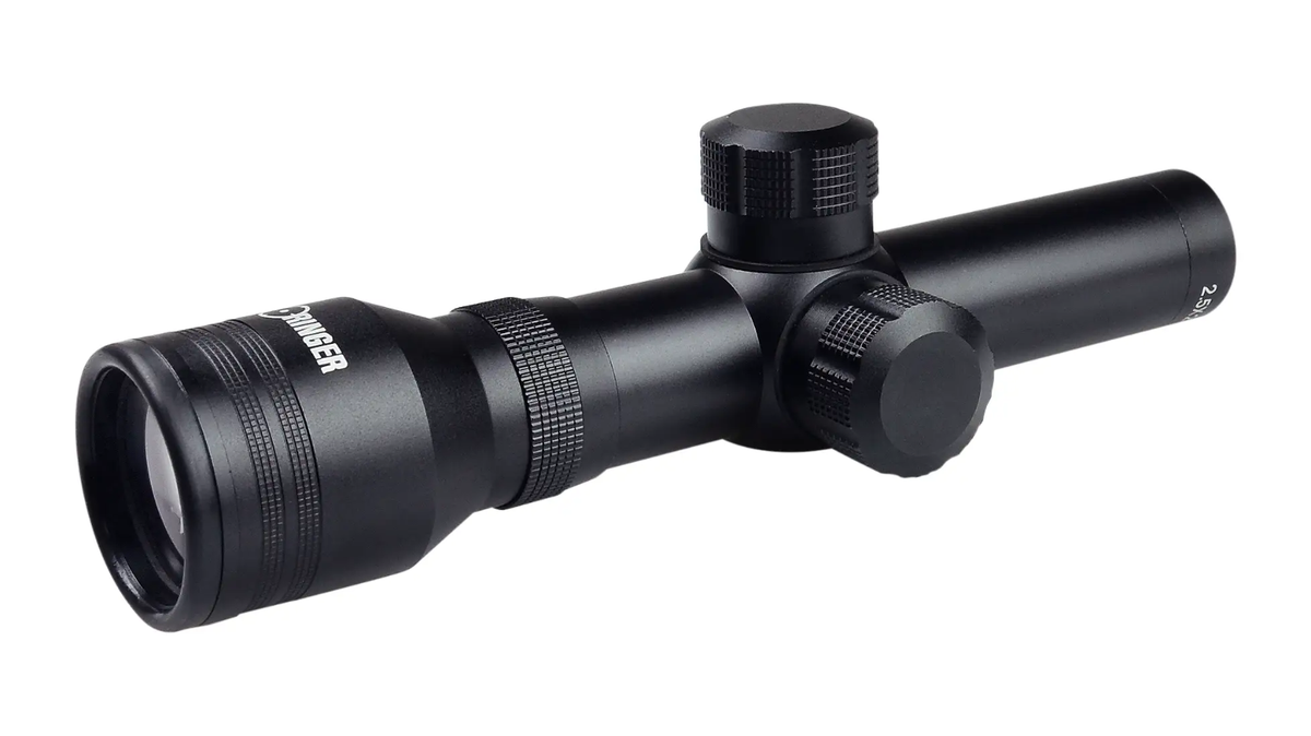 Dead Ringer DR2728 Fixed Magnification 2.5x20mm Firearm Scope with