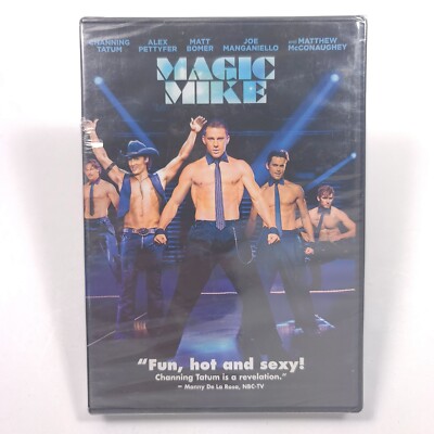 Magic Mike New DVD 2012 Channing Tatum Mathew McCauneghey 