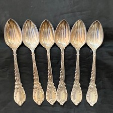 6 REED & BARTON LA PARISIANNE    STERLING SILVER CITRUS GRAPEFRUIT SPOONS 1 BID