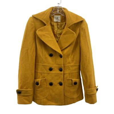 Forever 21 Wool Coat Forever 21 Coat Women's Small Grey Military