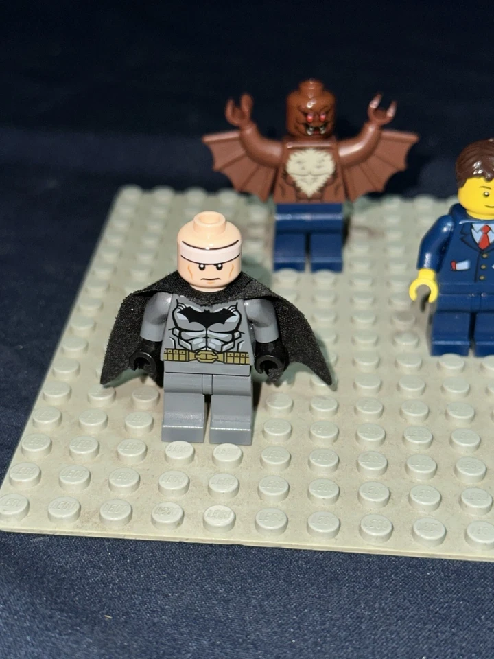 Lego Dc Batman Man bat Nightwing Scarecrow Bruce Wayne Super Heroes Minifigures - Image 2 of 4