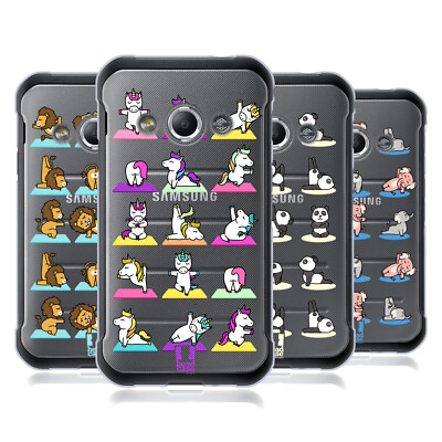 HEAD CASE DESIGNS YOGA ANIMALS 2 SOFT GEL CASE FOR SAMSUNG PHONES 4