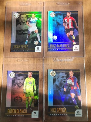 2019-20 Panini Chronicles Soccer Illusions Insert Set 1-10 Garcia Mata Perez RC