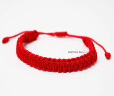 1 Red String Good Luck Fortune Bracelet Kabbalah Evil Eye Protection Jewelry