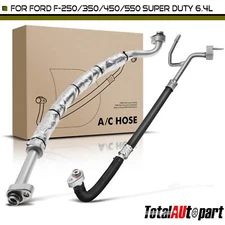 2x A/C Discharge & Suction Line for Ford F-250 F-350 F-450 Super Duty V8 6.4L