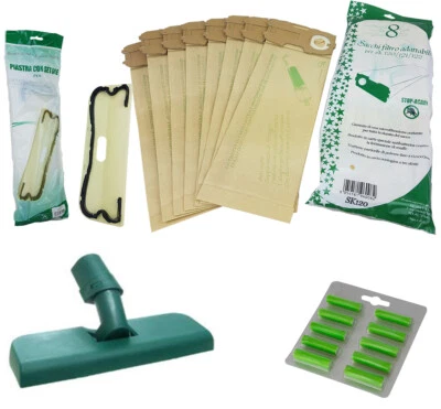 GECASA SRL SPAZZOLA PROFUMINI SACCHETTI 4 PZ ADATTABILI FOLLETTO VORWERK VK 120 121 122