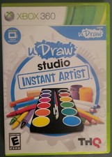 uDraw Studio - Instant Artist (Xbox 360) Video Game with Case & Manual