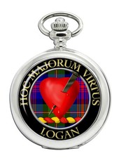 Logan Scottish Clan Pocket Watch