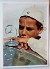 55552E Advertising Postcard Car Mercedes Benz Arab In Tripoli Before The Star