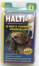 Halti Dog Head Collar RED Size 4 (L/XL) NIP.