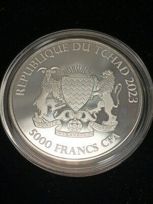 2023 1 oz .999 Fine Silver Chad Goddess Europa | eBay