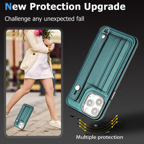 Custodia portafoglio per Samsung Galaxy A14 A13 A12 M13/2 pelle porta carte cover telefono - Foto 22 di 46