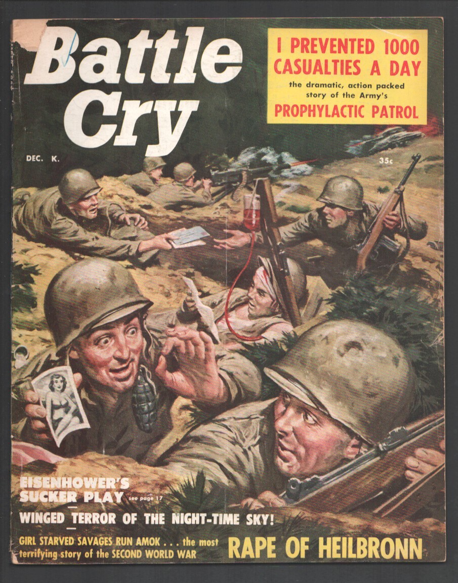 MAG: Battle Cry Magazine 12/1957-Winger Terror of The Night Sky
