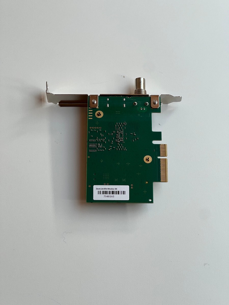 Blackmagic Design DeckLink Mini Recorder 4K Capture Card