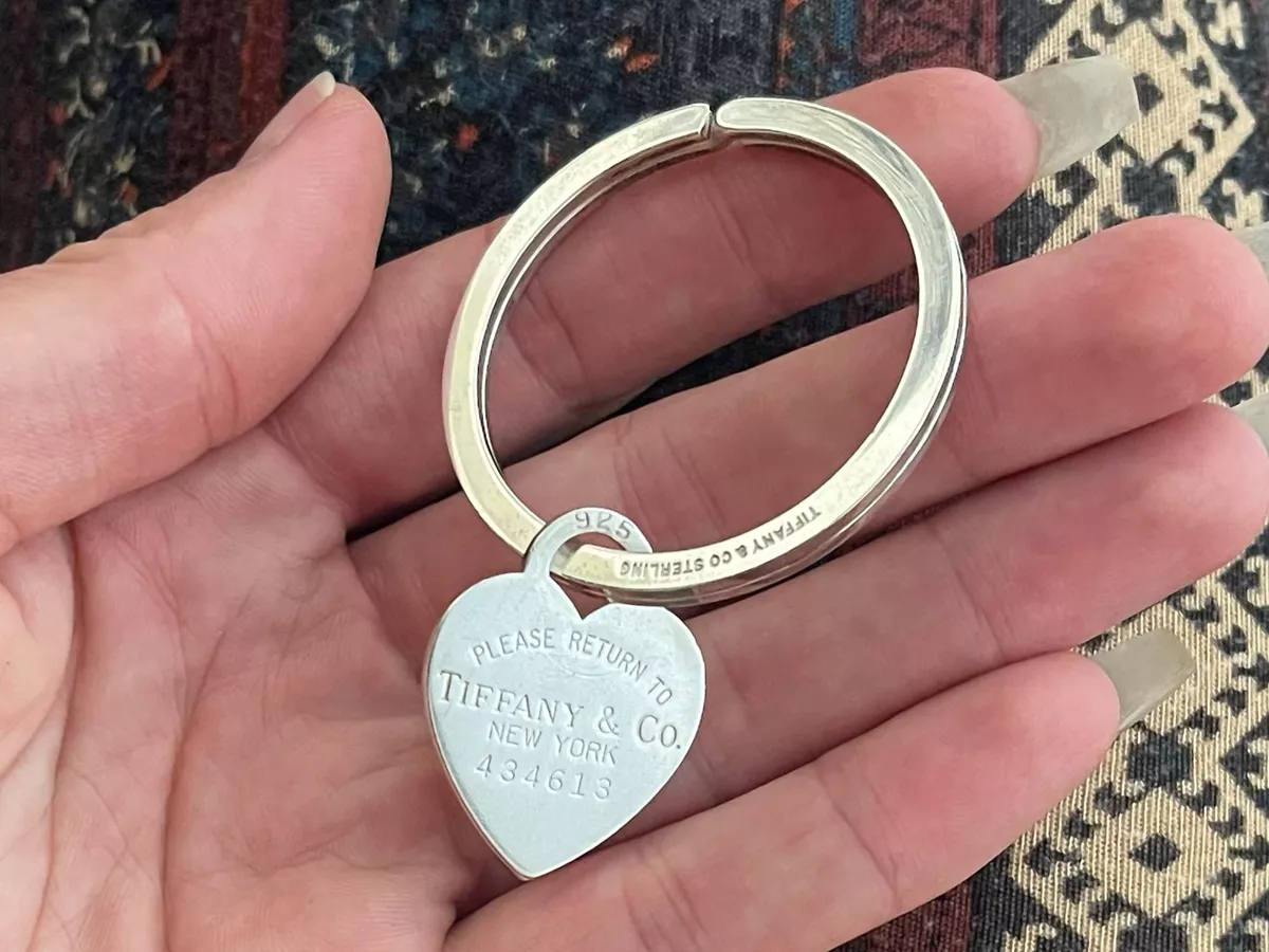 Tiffany tag shop ring