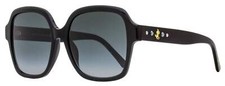 Jimmy Choo Square Sunglasses Rella/G/S 8079O Black 55mm