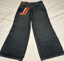 Wrangler Boy's 10 Regular Blue Jeans Adjustable Waist Boot Fit New