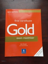 Libro Inglese: First Certificate Gold - Exam Maximiser - Longman Pearson - 2000