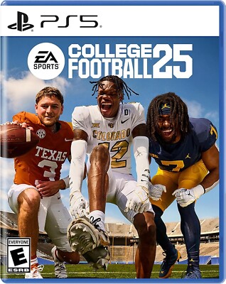NEW & Sealed EA Sports College Football 25 Sony PlayStation 5 PS5 rated E