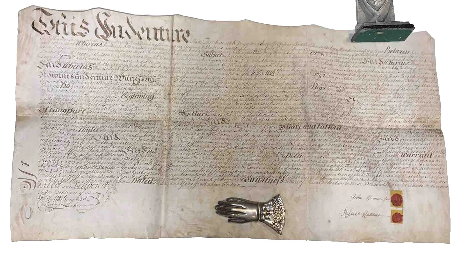 Vellum North American Antique Manuscripts