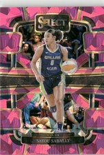 2023-24 Panini Select WNBA Pink Ice Prizm Satou Sabally Dallas Wings #39