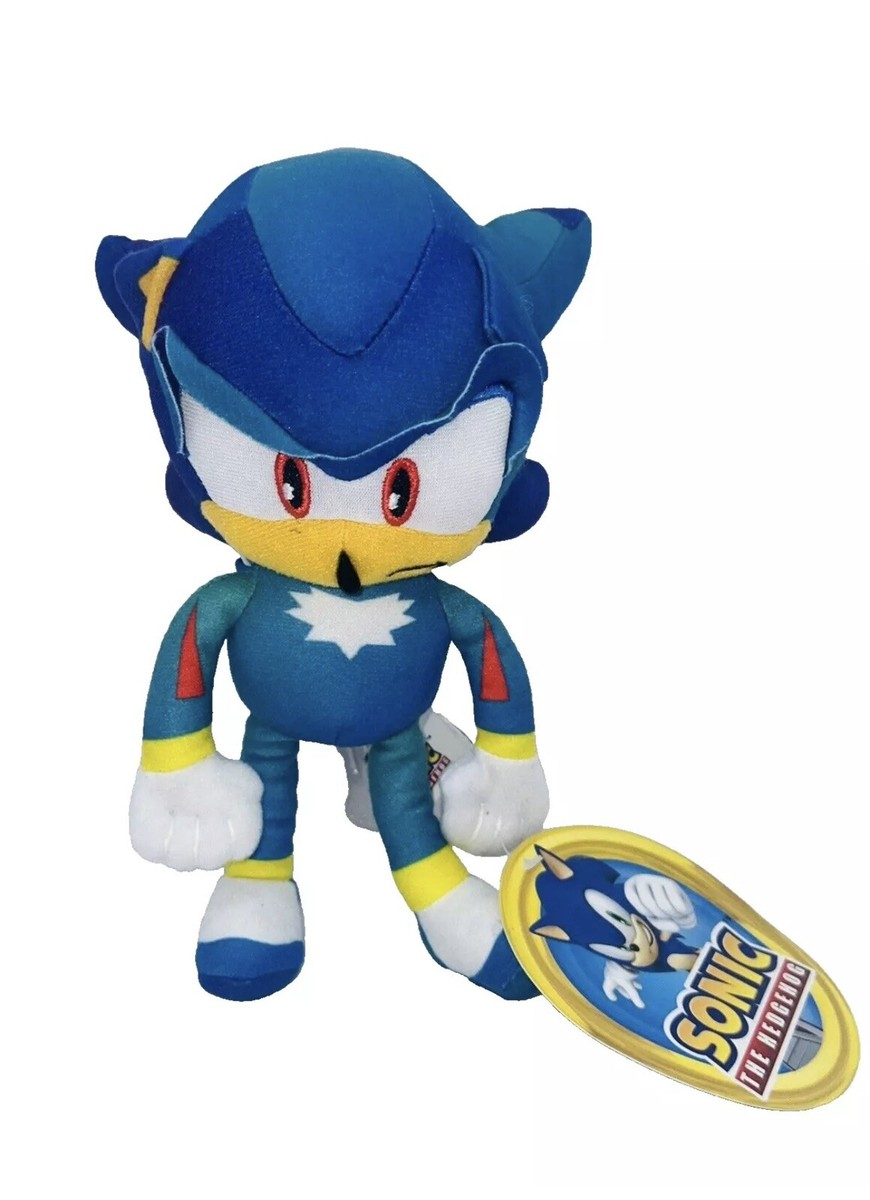 Brand New Sonic The Hedgehog Modern Shadow Gradient Plush, 7”, Toy