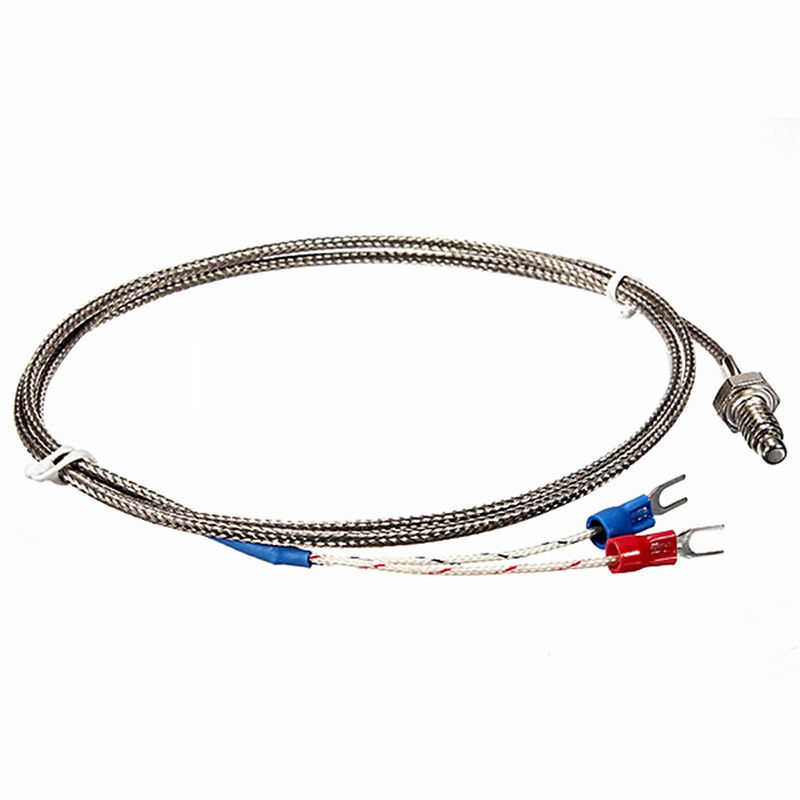 REX-C100 PID Temperature Controller + 40A SSR + K Thermocouple Set With Heat Sink - 220V Digital Control For Heating - View #5