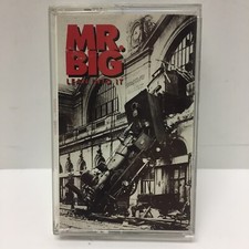 Vintage Mr. Big - Lean Into It 1991 Atlantic Audio Cassette Tape Tested