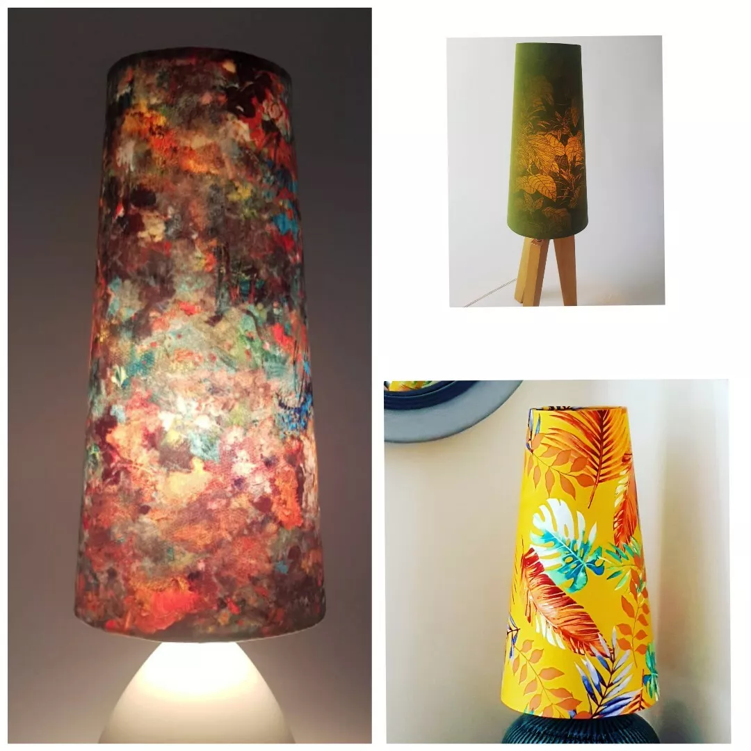 Cone lamp shades CUSTOM MADE FROM 40 Message me for bespoke