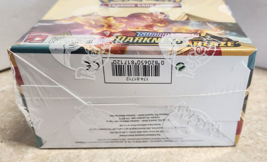 Pokemon Sword & Shield Darkness Ablaze Booster Box 36 packs Pokemon Sword & Shield Darkness Ablaze Booster Box 36 packs