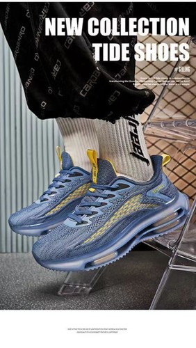 Neu Herren Laufschuhe Turnschuhe Sneaker Freizeitschuhe Sportschuhe Atmungsaktiv - Bild 12 von 29