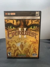 EVERQUEST II (2) CLASSIC~2006 SONY PC CD-ROM 5 DISC GAME~W/MANUAL~RATED T-TEEN