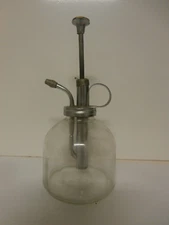 Vintage MCM Clear Glass Plant Water Chemical Mister Atomizer Spritzer Taiwan