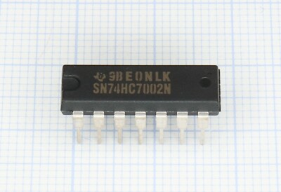 SN74HC7002N Quad pos. NOR Gate w. Schmitt-Trigger Inputs DIP14 Texas Instruments