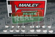 Manley Race Series Valves Honda Acura B16A B18C +.5mm Oversized Dish Face