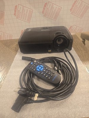Viewsonic PJD5523W DLP Projector Model VS13870 3D Ready /W Remote & Cables