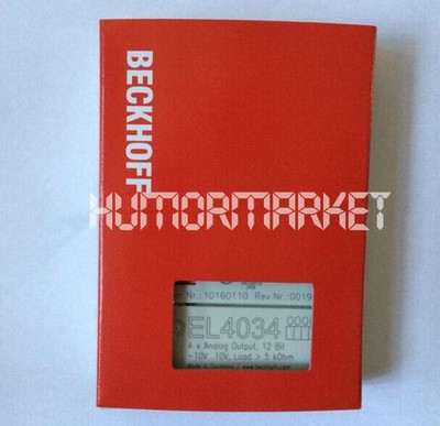 One New Beckhoff EL4034 PLC Module