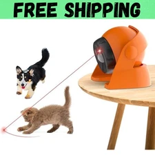 2-in-1 Motion Activated Cat Laser Toy – Rechargeable Interactive Pet Fun