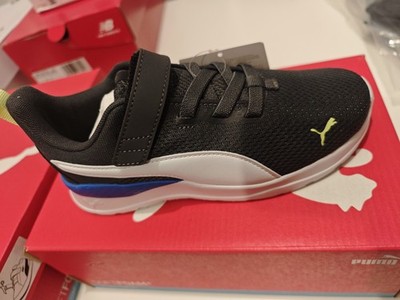 PUMA Anzarun Lite AC PS Kinder Sneaker Sportschuhe 372009 grau