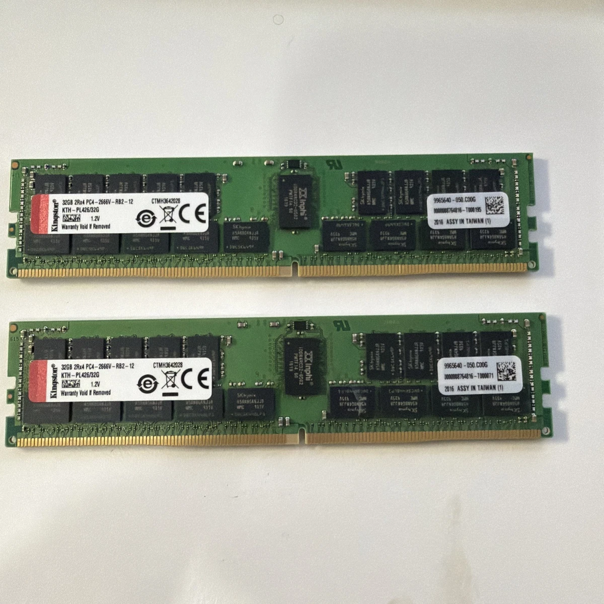 PC4-21300 (DDR4-2666) Bus Speed DIMM Computer Memory (RAM) 32 GB