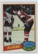 1980-81 Topps Scratched Paul Holmgren #172 0nr3