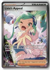 LISIA'S APPEAL 246/191 SPECIAL ILLUSTRATION RARE SURGING SPARKS POKEMON HOLO NM on eBay
