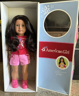 American Girl Doll RETIRED  #49 18'' Doll Medium Complexion Brown Eyes w/ Box