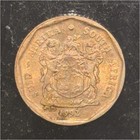 2004 South Africa 50 Cents Steel Coin KM#463 Coat of Arms Bimetallic-Style — photo 1